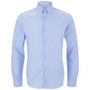 Carven Men's Slim Oxford Shirt - Blue Image 1