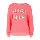 Wildfox Women's Sugar High Sweat - Bel Air Pink Image 1