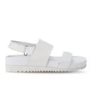 Senso Women's Iggy Leather Slide Sandals - White