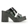 Miista Women's Ava Speckle Heeled Sandals - Black - Image 1