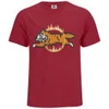 ICECREAM Men's Tiger Dog T-Shirt - Chinese Red - Image 1