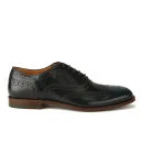 Paul Smith Shoes Men's Jacob Leather Brogues - Dark Green City Brush Off