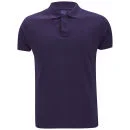Scotch & Soda Men's Classic Garment Dyed Pique Polo Shirt - Purple