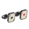 Paul Smith Accessories Men's Playing Card Cufflinks - Black - Image 1