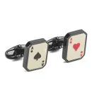 Paul Smith Accessories Men's Playing Card Cufflinks - Black