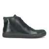 Opening Ceremony Men's Classic Leather High-Top Trainers - Marble Green - Image 1