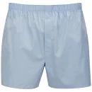 Sunspel Men's Classic Boxer Shorts - Plain Blue Image 1
