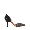 Sam Edelman Women's Opal Snakeskin Shoes - Black/Grey - Image 1