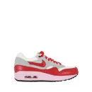 Nike Women's Air Max 1 Vintage Trainers - Sail Grey & Hyper Red