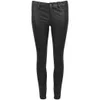 J Brand Women's Super Skinny Leather Trousers - Noir - Image 1