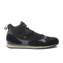 Paul Smith Shoes Men's Fable Trainers - Black Suede Image 1