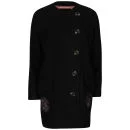Odd Molly Women's Forawalk Wool Coat - Almost Black Image 1