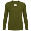 American Vintage Purl Stitch Knitted Jumper - Military - Image 1