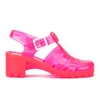 JuJu Women's Babe Heeled Jelly Sandals - UV Pink - Image 1