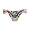 Mara Hoffman Women's Ruched Side Bikini Bottoms - Cosmic Fountain Black - Image 1