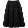 Orla Kiely Women's Flower Power Pleated Skirt - Black - Image 1