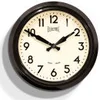 Newgate 50s Electric Clock - Black - Image 1
