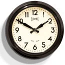 Newgate 50s Electric Clock - Black Image 1