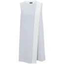 Joseph Women's Sol Crepe Dress - Silver/White