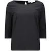French Connection Women's Round Neck Top - Black - Image 1