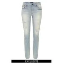 Denham Women's Elle OSS Slim Boyfriend Jeans - Light Wash Image 1