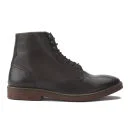 Hudson London Men's McAllister Leather Derby Lace Up Boots - Brown