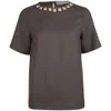 Charlotte Taylor Women's Woven T-Shirt - Nut Embroidery - Image 1