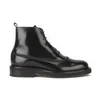 Carven Men's Lace Up Leather Boots - Black - Image 1