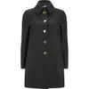 Love Moschino Women's Heart Button Wool Coat - Black - Image 1