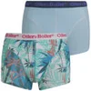 Oiler & Boiler Men's 2-Pack Print Boxers - Caribbean Blue - Image 1