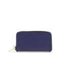 Sophie Hulme Women's Mini Gold Spine Leather Purse - Navy
