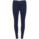 J Brand Women's Maria High Rise Sateen Skinny Jeans - Carbon Blue
