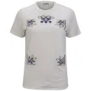 AnhHa Women's Embroidered Boyfriend Shirt - White