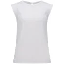 French Connection Women's Capped Sleeve T-Shirt - White
