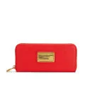 Marc by Marc Jacobs Classic Q Leather Slim Zip Around Purse - Infra Red