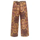 Carven Women's 260-P12 Shantung Print Trousers - Ink Image 1