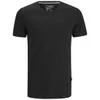 J.Lindeberg Men's Axtell Scoop Neck Slim Fit T-Shirt - Black - Image 1
