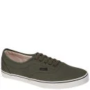 Vans LPE Canvas Trainers - Olive Night/Marshmallow Image 1