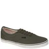 Vans LPE Canvas Trainers - Olive Night/Marshmallow - Image 1