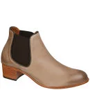 H Shoes by Hudson Women's Bronte Calf Leather Chelsea Boots - Taupe