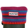 Hunter Unisex Striped Cuff Welly Socks - Multi Brights - Image 1
