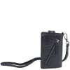Markberg Mira Leather Mobile Purse - Black Snake - Image 1