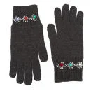 Markus Lupfer Jewel Bracelet Gloves - Charcoal