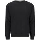 Ashley Marc Hovelle Men's Boiled Wool Sweatshirt - Black Image 1