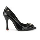 Love Moschino Women's Scarpa Bow Heeled Court Shoes - Black Image 1