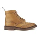 Tricker's Men's Stow Leather Brogue Boots - Acorn Image 1