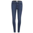 Paige Women's Hoxton Ultra Skinny Transcend Jeans - Blue Image 1