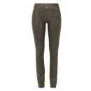Helmut Lang Women's Gloss Wash 5 PKT Skinny Jeans - Mud Grey