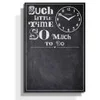 So Much To Do Chalkboard Memo Clock - Image 1