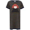 Sonia by Sonia Rykiel Women's Graphic Face Knit Dress - Navy Image 1